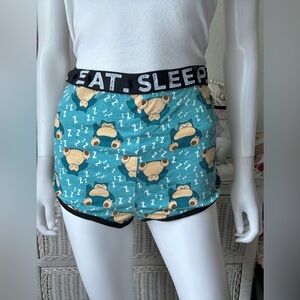Pokemon x UG UnderGirl 95% Cotton Snorlax Print Pajama Bottoms Size XL NWOT